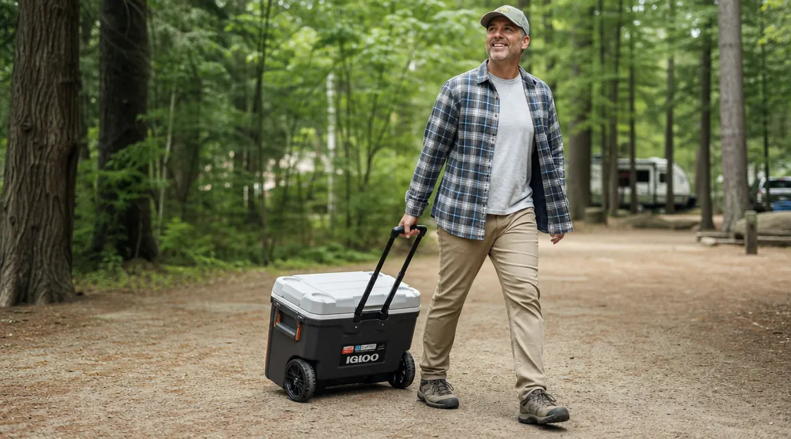 Coleman Rolling Cooler Review: 62 Quarts on Wheels After Three Summers