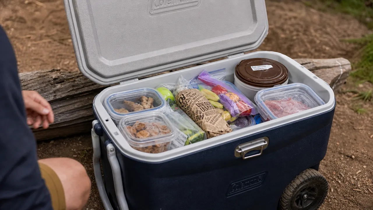 How to Keep Food Cold Camping for Five Days Without Buying Ice Every Morning